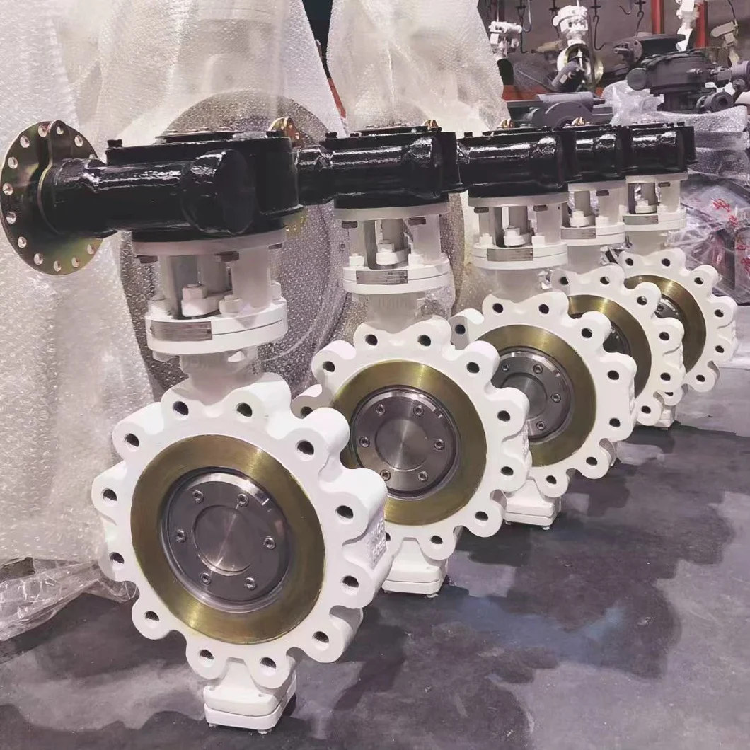 Stainless Steel Triple Offset Butterfly Valves Lug Type Metal Seated 6&prime;&prime; 300lb